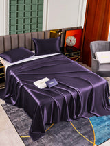 [Deep Purple] SilkSilky  Bedding Set 002