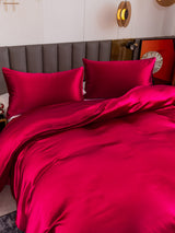 [Wine] SilkSilky  Bedding Set 003