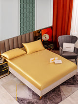 [Champagne] SilkSilky  Bedding Set 001