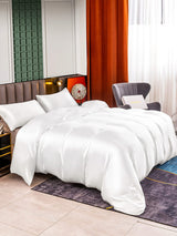 [White] SilkSilky  Bedding Set 004