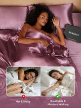 [Pale Mauve] SilkSilky  Duvet Covers 005