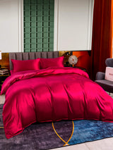 [Wine] SilkSilky  Bedding Set 007