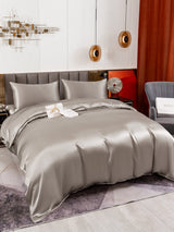 [Gray] SilkSilky  Bedding Set 006