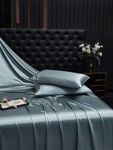 [Grayish Blue] SilkSilky  Pillowcases 001
