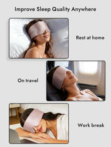 [Light Pink] SilkSilky  Eye Mask 009