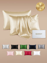 [Ivory] SilkSilky  Pillowcases 001
