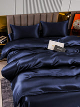 [Dark Blue] SilkSilky  Bedding Set 004
