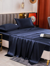 [Dark Blue] SilkSilky  Bedding Set 003