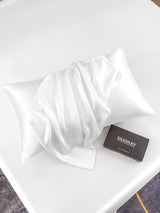 [White] SilkSilky  Pillowcases 006