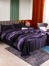 [Deep Purple] SilkSilky  Bedding Set 002