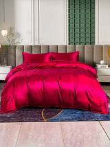 [Wine] SilkSilky  Bedding Set 005