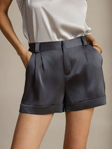 [Dark Gray] SilkSilky  Women's Shorts 001