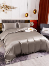 [Gray] SilkSilky  Bedding Set 003