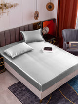[Silver] SilkSilky  Bedding Set 001