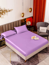 [Lavender] SilkSilky  Bedding Set 001