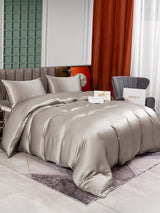 [Gray] SilkSilky  Bedding Set 005