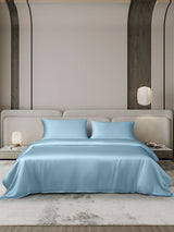 [Light Blue] SilkSilky  Bedding Set 002
