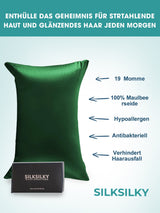 [Dark Green] SilkSilky  Pillowcases 002