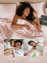 [Pink] SilkSilky  Duvet Covers 005