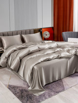 [Gray] SilkSilky  Bedding Set 004