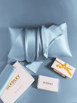 [Light Blue] SilkSilky  Pillowcases 006
