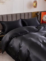 [Black] SilkSilky  Bedding Set 003