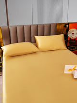 [Champagne] SilkSilky  Bedding Set 005
