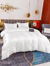 [White] SilkSilky  Bedding Set 003