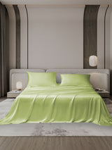 [Mint Green] SilkSilky  Bedding Set 001