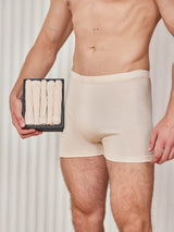 [Beige] SilkSilky  Men's Underwear 001