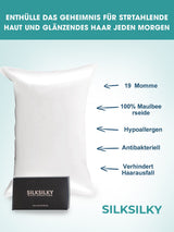 [White] SilkSilky  Pillowcases 002