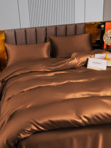 [Coffee] SilkSilky  Bedding Set 003