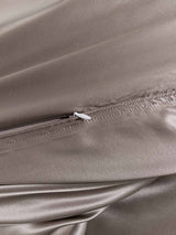 [Gray] SilkSilky  Bedding Set 006