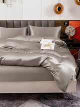 [Gray] SilkSilky  Bedding Set 007