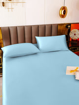 [Light Blue] SilkSilky  Bedding Set 005