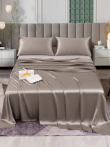 [Gray] SilkSilky  Bedding Set 001