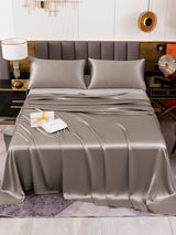 [Gray] SilkSilky  Bedding Set 002