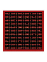 [Black Cherry] SilkSilky  Scarf 001