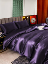 [Deep Purple] SilkSilky  Bedding Set 006