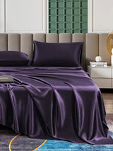 [Deep Purple] SilkSilky  Bedding Set 005