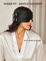 [Black] SilkSilky  Eye Mask 008