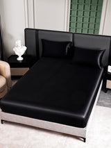 [Black] SilkSilky  Bedding Set 005