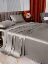 [Gray] SilkSilky  Bedding Set 003