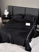 [Black] SilkSilky  Bedding Set 002