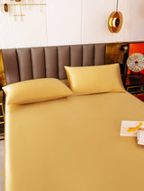 [Champagne] SilkSilky  Bedding Set 006