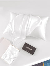 [White] SilkSilky  Pillowcases 005