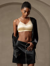 [Black] SilkSilky  Long Sleeve Women's Outerwear 006
