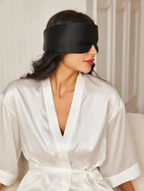 [Black] SilkSilky  Eye Mask 004