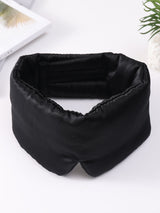 [Black] SilkSilky  Eye Mask 002