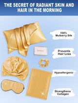 [Champagne] SilkSilky  Pillowcase Sets 002